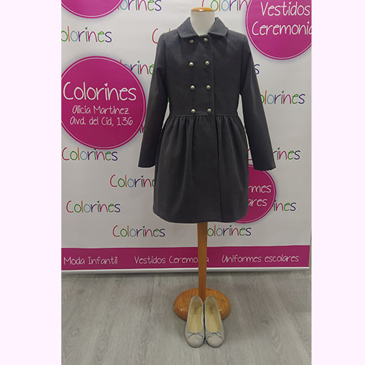 ABRIGO PAÑO 22945 ATELIER DE CANDELA