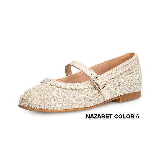 ZAPATO NIÑA F140 NAZARETH  TITANITOS